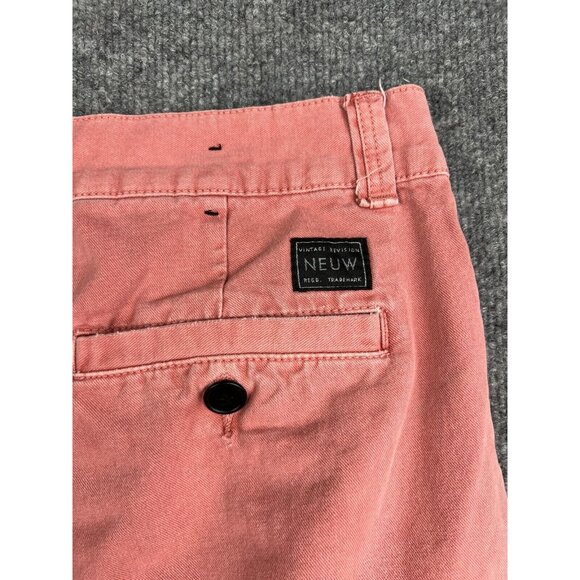 Neuw Pants Men's W32 x L28 Pink Denim Straight Leg Chino Australia - Picture 6 of 9